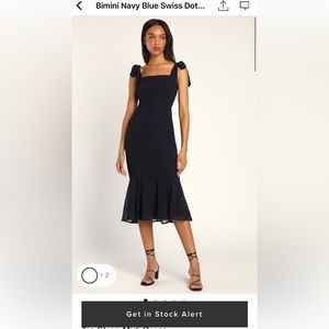 Pretty Lulus dress, NAVY